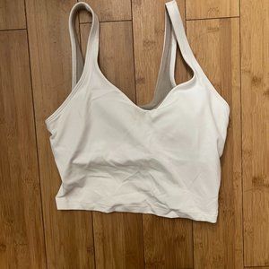 New lululemon Women's White Tank Top
